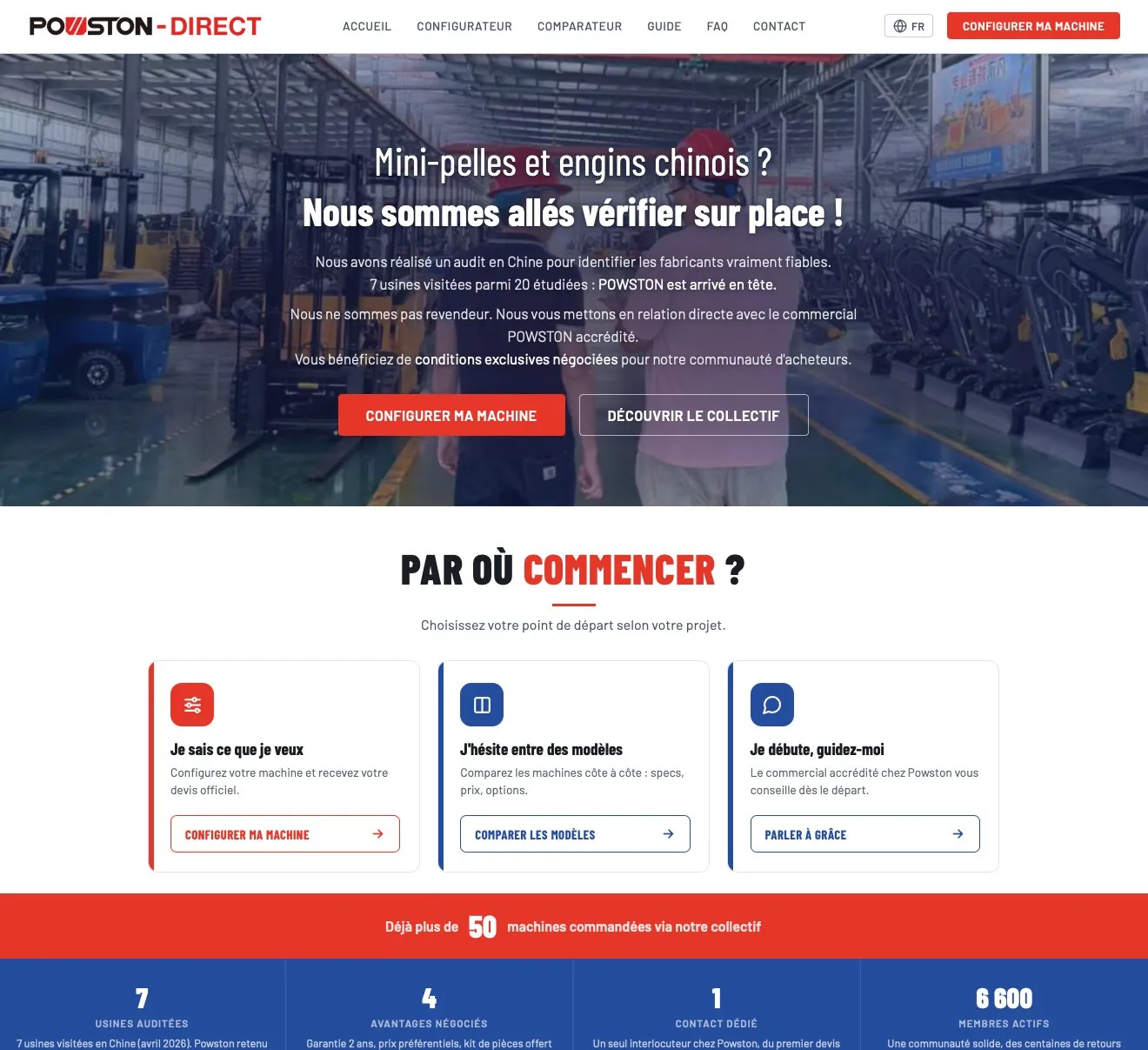L’accueil